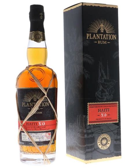 plantation rum haiti xo single curacao cask  gb vol