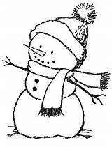 Snowmen Drawing Digi Kerst Sneeuwpop Schneemann Kerstmis Sneeuwman Library Ausmalbilder sketch template