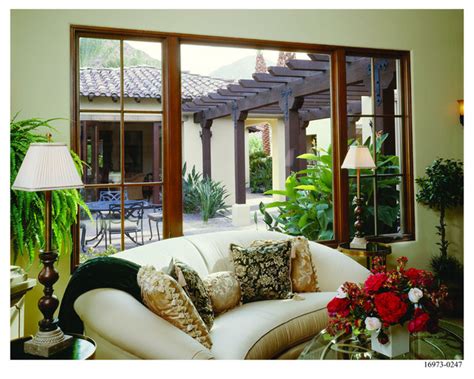 spanish colonial home style mediterranean living room