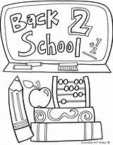 School Back Coloring Pages Classroom sketch template