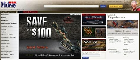 midwayusa launches  improved website midwayusacom