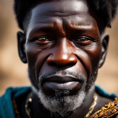slow rat grungy style  david   bible  elderly african warrior