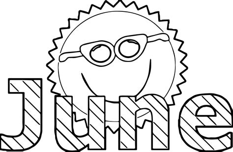 cheery june coloring page printable thrifty mommas tips june coloring
