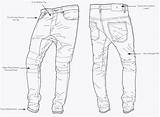 Jeans Drawing Skinny Pants Paintingvalley Drawings sketch template