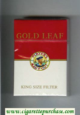 players gold leaf cigarettes