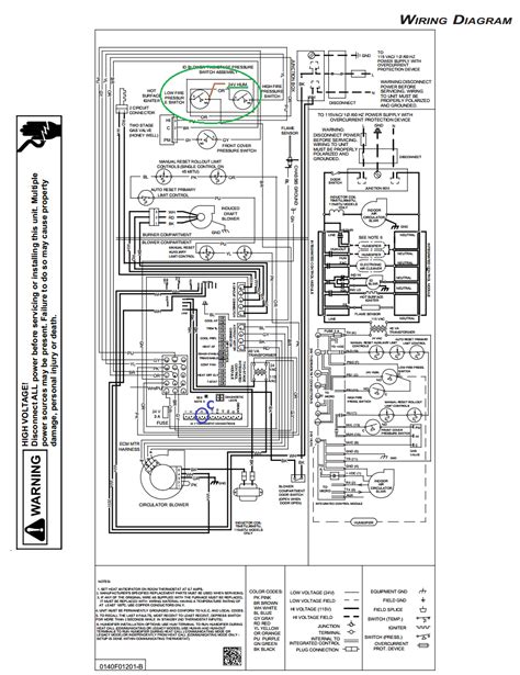 goodman furnace manual wiring diagram