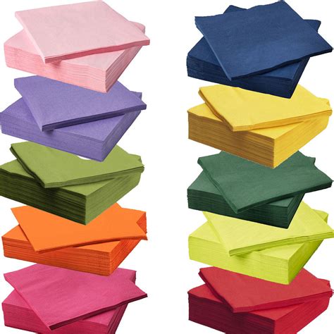 ikea fantastisk  ply paper napkins serviettes disposable party tissue simple collection