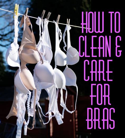 Stylenomics How To Clean And Care For Your Bras