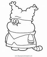 Coloring Pages Chowder Cartoon Popular Coloringhome sketch template