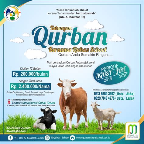 contoh brosur tabungan qurban beinyucom