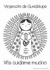 Guadalupe Porfis Virgencita Salve Saberimagenes Virgencitas Chiquinquira Altares Religioso Animada Bordado Religiosas Pintamos Descargas sketch template