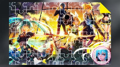 Anime Jigsaw Puzzles Games Hatsune Miku Puzzle For