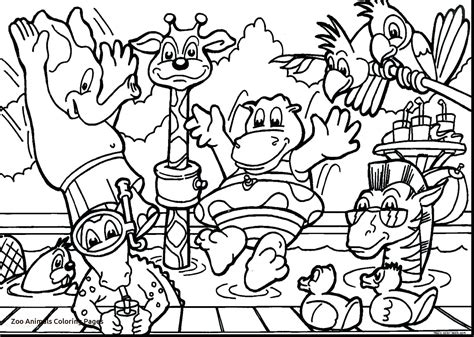 jungle scene coloring pages  getdrawings