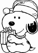 Snoopy Coloring Pages Christmas Doghouse Template sketch template