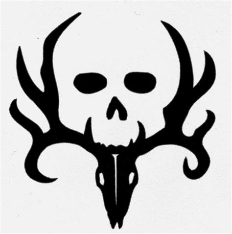 skull stencil printable templates guide patterns