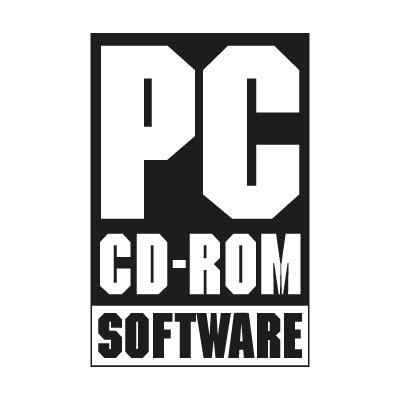 pc cd rom vector logo