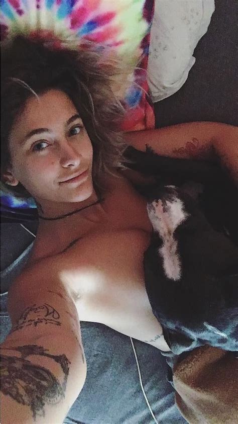 thefappening paris jackson topless sexy 3 photos the fappening
