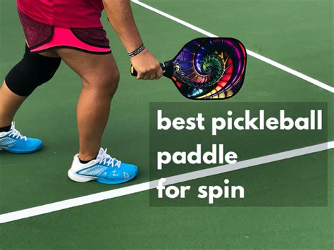 pickleball paddle  spin shots  control tennis information