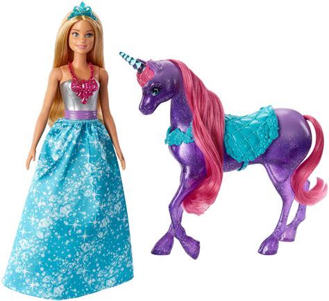 barbie dreamtopia princess doll  unicorn  exclusive toys