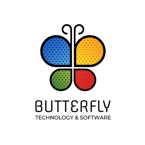butterfly logo logo