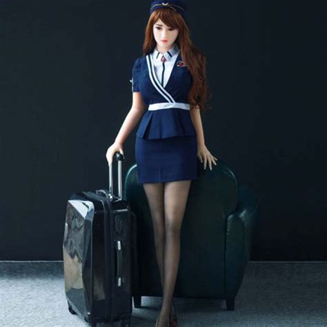 165cm Airline Stewardess Sex Doll Asian Realistic Love Doll