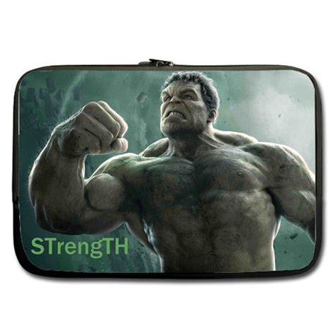 hulk cool custom computer laptop sleeve  macbook pro   twin sides awesome products