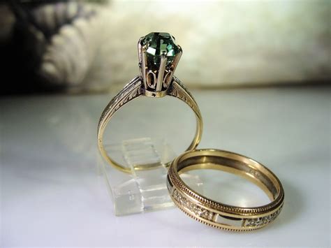 Reserved For Marisa 1st Payment Victorian 14k Bridal Ring Etsy