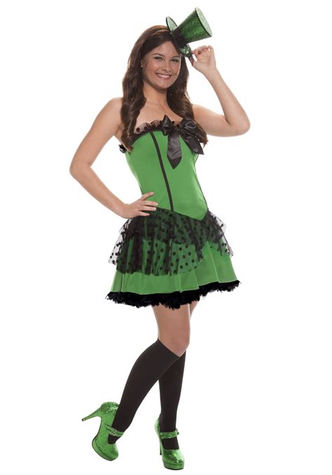 teen sassy leprechaun costume