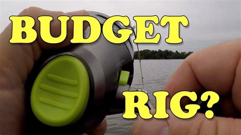 zebco big cat catfish combo review test good budget rig youtube