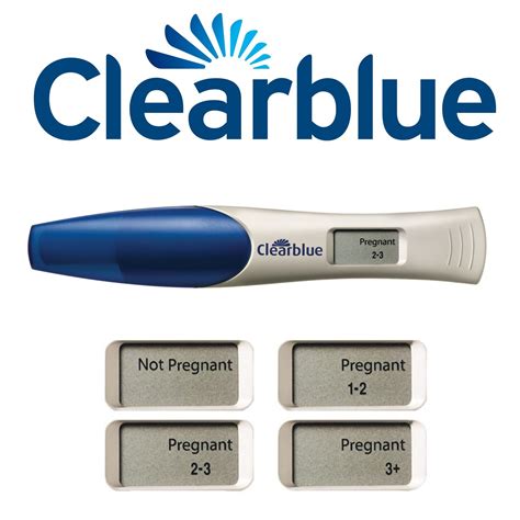 clearblue pregnancy test  tests digital  weeks indicator ebay