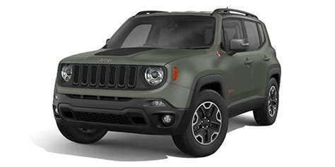 chrysler jeep jeep renegade matte green catalog reviews pics specs