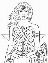 Wonder Woman Coloring Pages Logo Adults Print Women Printable Getcolorings Color Getdrawings Girl Colorings sketch template
