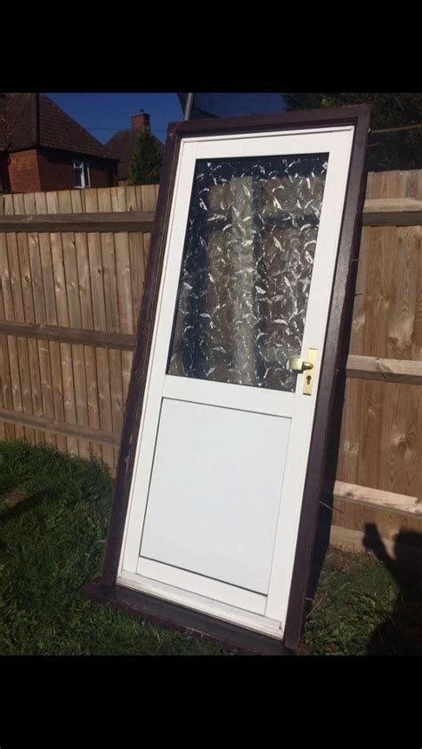 upvc front  door  frame extra wooden frame excellent condition  high wycombe
