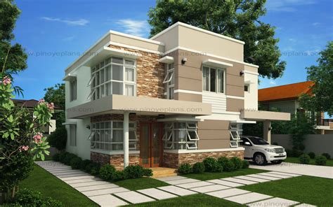 modern house design series mhd  pinoy eplans