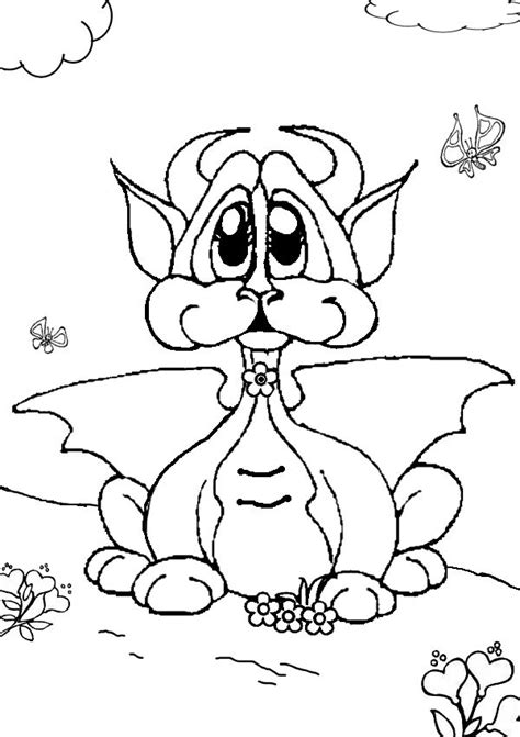 baby dragon coloring pages color info