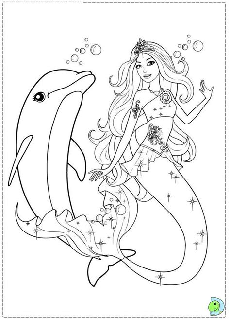 barbie mermaid coloring pages printable colouring  kidsbig kids