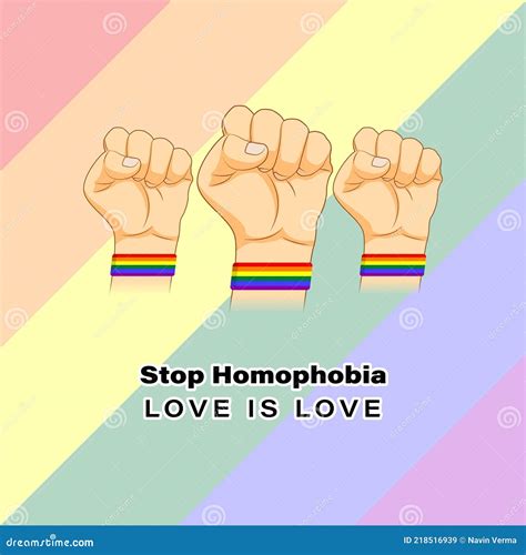 vector illustration for international day against homophobia