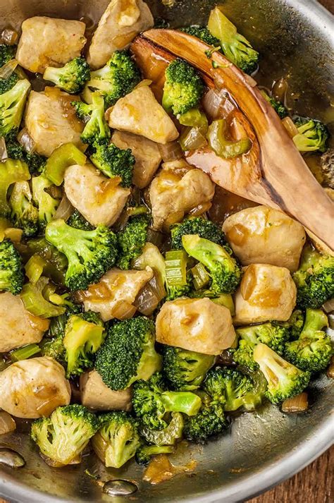 skillet chicken  broccoli dinner recipe   broccoli