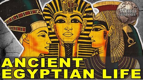 strange facts about life in ancient egypt