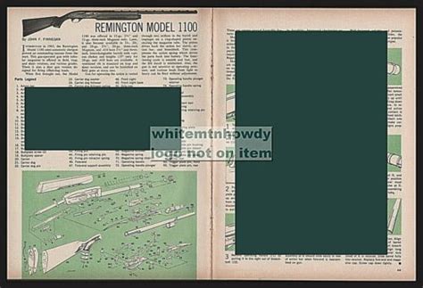 remington  shotgun schematic parts list disassembly assembly article ebay