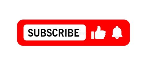 teken pictogramvorm intekenen knop voor abonnement op kanaalblog logo