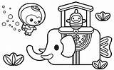 Octonauts Coloring Pages Gups Coloriage Kids Octonaut Gup Coloriages Getdrawings Color Getcolorings Underwater sketch template