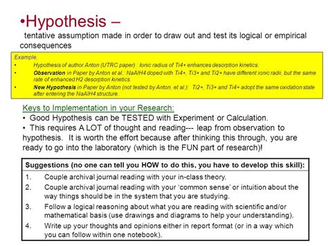 thesis   hypothesis  research paper thesis title ideas