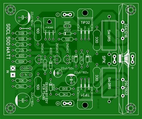 power amplifier super ocl  circuit electronic circuit