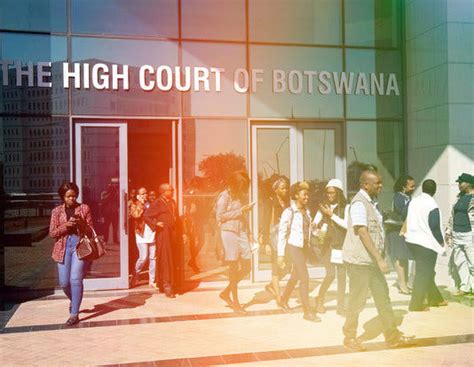 Disappointment As Botswana Government Appeals Ruling