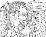 Coloring Pegasus Pages Adults Adult Mythological Life Books Color Printable Getcolorings Getdrawings Print sketch template