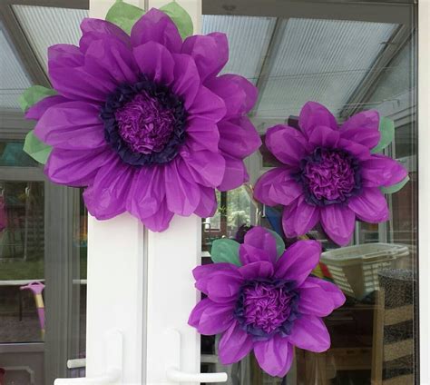 set   cm cm purple tissue paper flowers  gisellesbloom