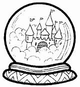Coloring Pages Castle Castles Buildings Architecture Animated Clipart Library Crystal Ball Coloringpages1001 Popular Gifs sketch template