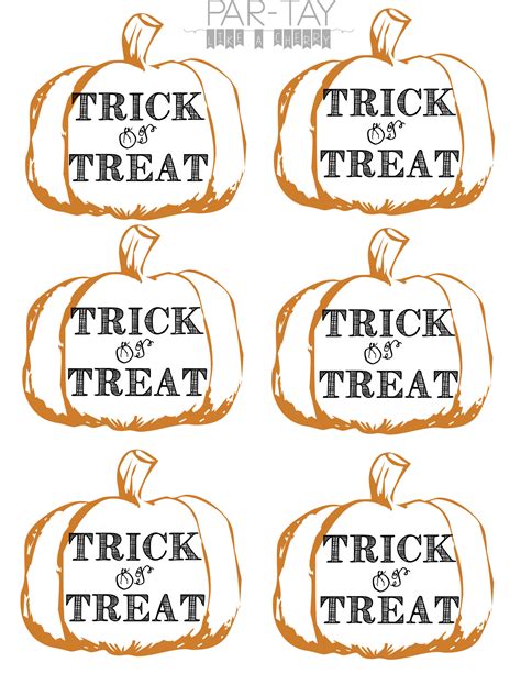 pumpkin tags  printable party   cherry