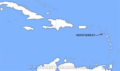 Where Is Montserrat Located On The World Map